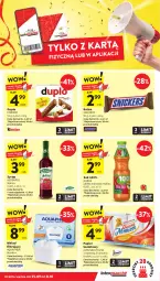 Gazetka promocyjna Intermarche - Gazetka promocyjna - Gazetka - ważna od 01.10 do 01.10.2025 - strona 9 - produkty: Sok, Mus, Papier, Aquaphor, Snickers, Syrop, Ferrero, Baton, Kubuś, Herbapol
