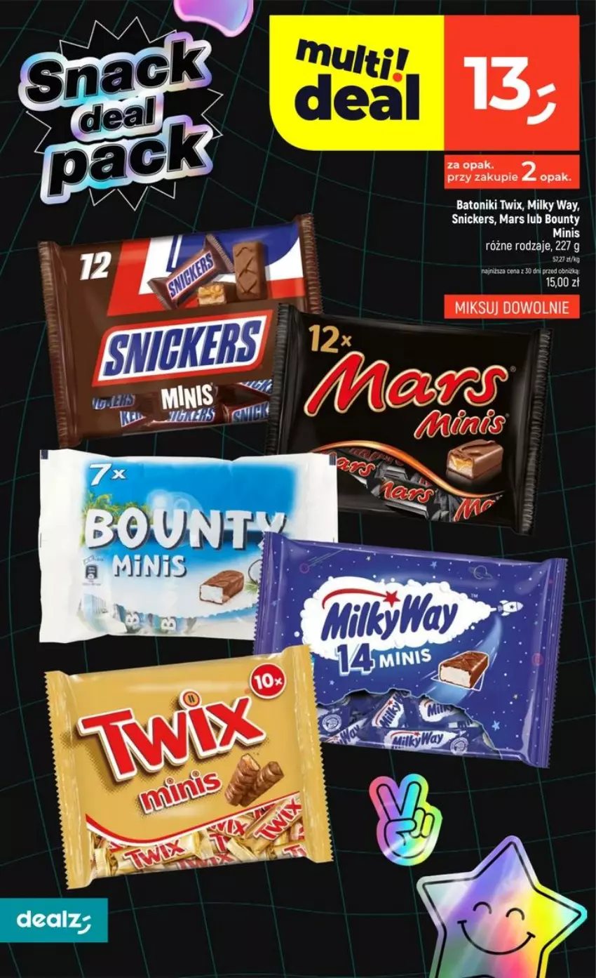 Gazetka promocyjna Dealz - NOWA GAZETKA - ważna 10.09 do 16.09.2026 - strona 16 - produkty: Baton, Bounty, Mars, Milky Way, Tonik, Twix