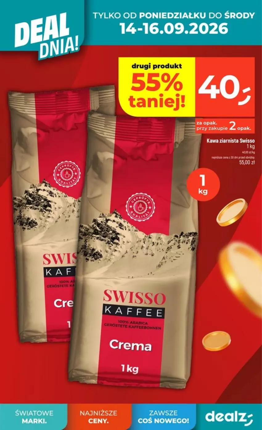 Gazetka promocyjna Dealz - NOWA GAZETKA - ważna 10.09 do 16.09.2026 - strona 8 - produkty: BIC, Kawa, Kawa ziarnista