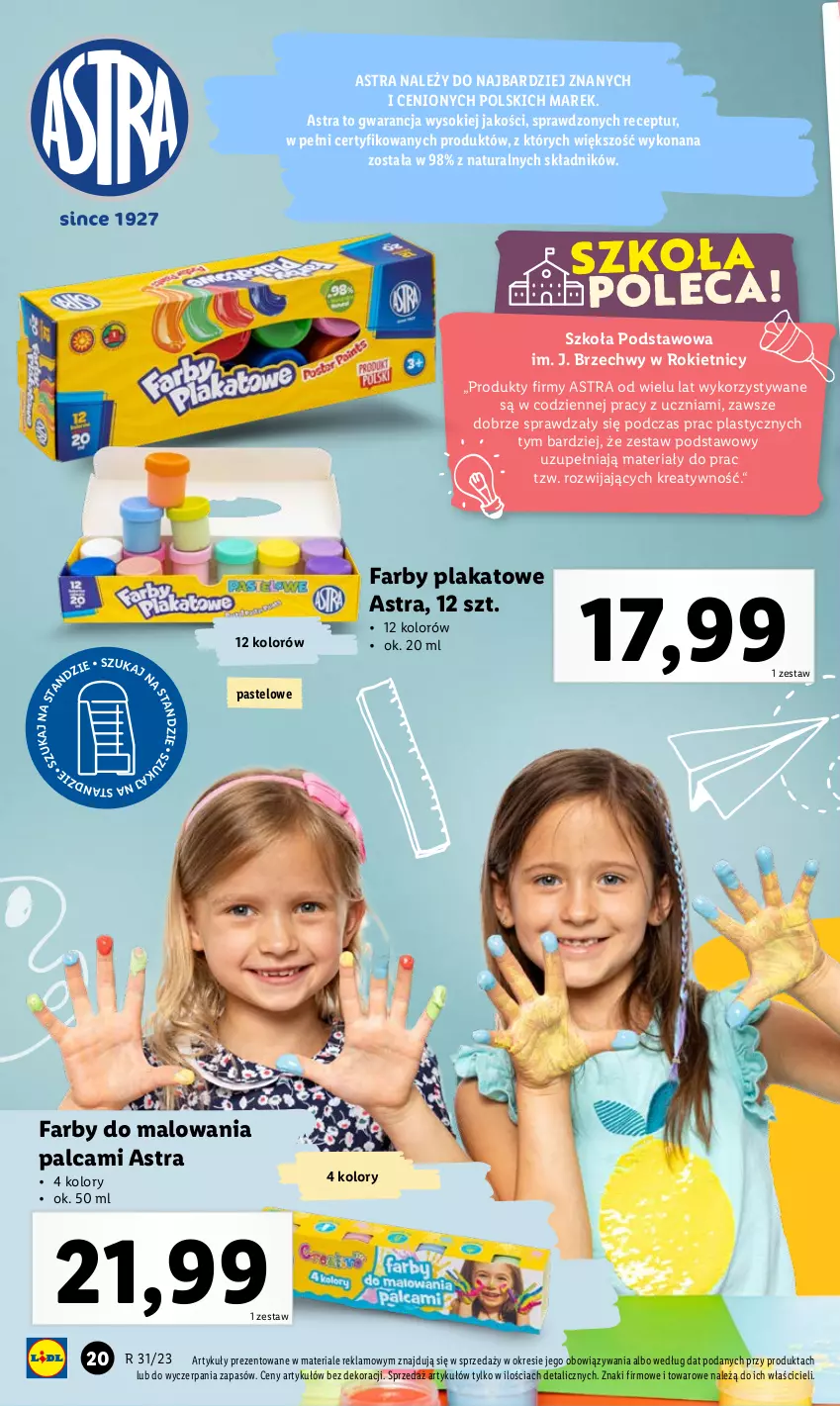 Gazetka promocyjna Lidl - GAZETKA - ważna 31.07 do 05.08.2023 - strona 20 - produkty: Fa, Sok