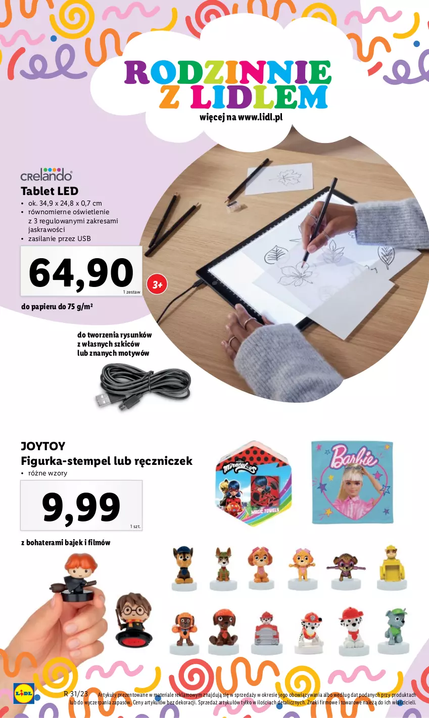 Gazetka promocyjna Lidl - GAZETKA - ważna 31.07 do 05.08.2023 - strona 36 - produkty: Papier, Silan, Tablet, Tera, Znicz