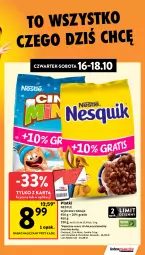 Gazetka promocyjna Intermarche - Gazetka promocyjna - Gazetka - ważna od 22.10 do 22.10.2025 - strona 3 - produkty: Gra, Nesquik, Lion, Cini Minis