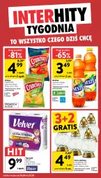 Gazetka promocyjna Intermarche - Gazetka promocyjna - Gazetka - ważna od 22.10 do 22.10.2025 - strona 6 - produkty: Sok, Gra, Chipsy, Velvet, Ręcznik, Rolki, Crunchips, Znicz, Nestea