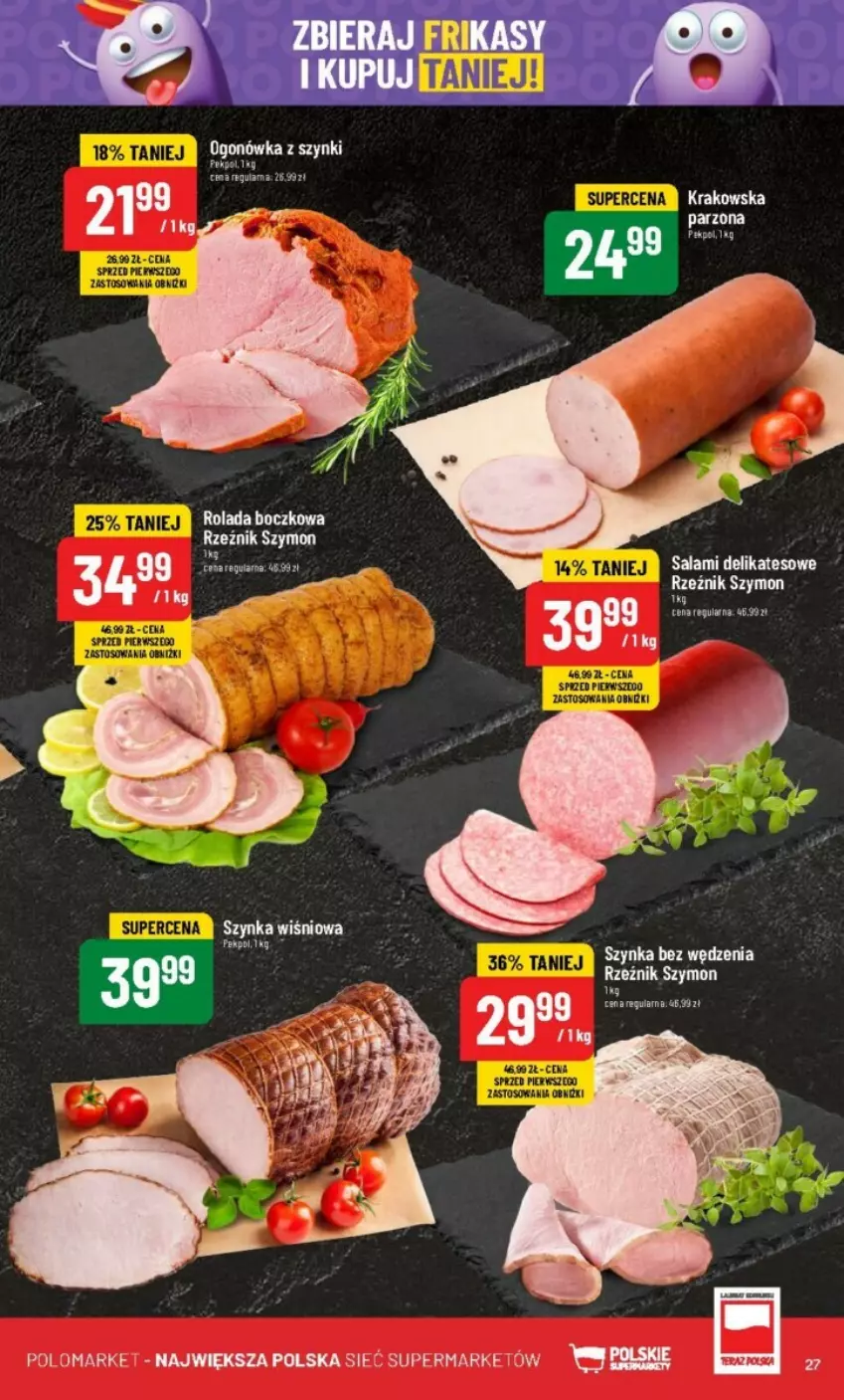 Gazetka promocyjna PoloMarket - ważna 02.05 do 07.05.2024 - strona 20 - produkty: Pekpol, Rolada, Salami, Szynka