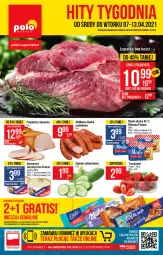 Gazetka promocyjna PoloMarket - Gazetka promocyjna  r - Gazetka - ważna od 13.04 do 13.04.2021 - strona 1 - produkty: Polędwica, Krakus, Ser, Truskawki, Ogórek, LANA, Laur, Kiełbasa, Kiełbasa śląska