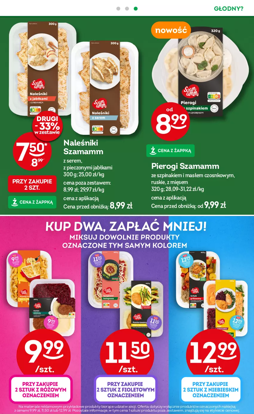 Gazetka promocyjna Żabka - ważna 15.01 do 28.01.2025 - strona 10 - produkty: Jabłka, Klej, Naleśniki, Piec, Pierogi, Ser, Szpinak