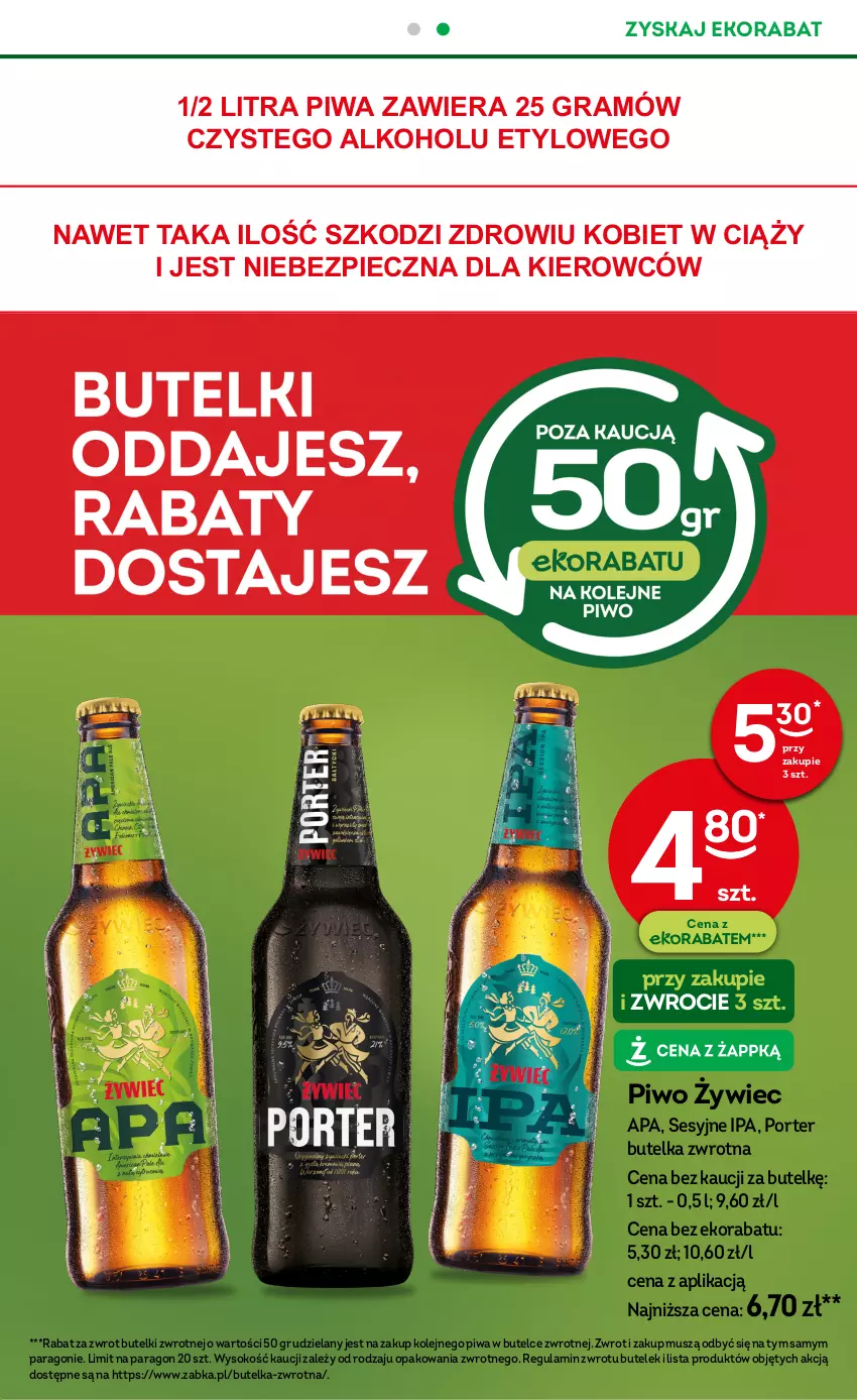 Gazetka promocyjna Żabka - ważna 15.01 do 28.01.2025 - strona 23 - produkty: Gra, Mus, Olej, Piec, Piwa, Piwo, Por, Sok