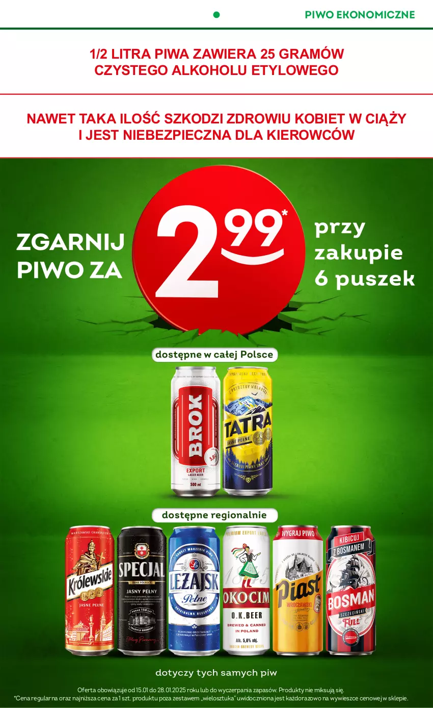 Gazetka promocyjna Żabka - ważna 15.01 do 28.01.2025 - strona 24 - produkty: Gra, Piec, Piwa, Piwo