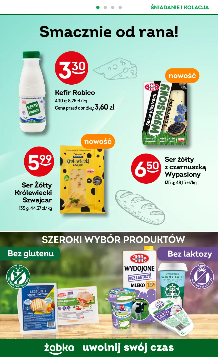 Gazetka promocyjna Żabka - ważna 15.01 do 28.01.2025 - strona 40 - produkty: BIC, Kefir, Robico, Ser