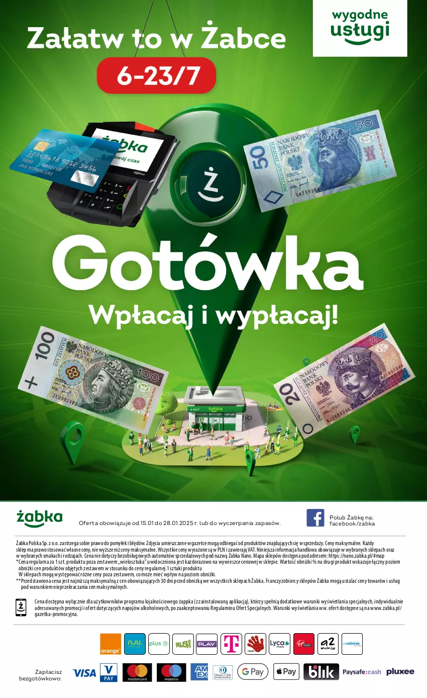 Gazetka promocyjna Żabka - ważna 15.01 do 28.01.2025 - strona 58 - produkty: Dres, Fa, Gra