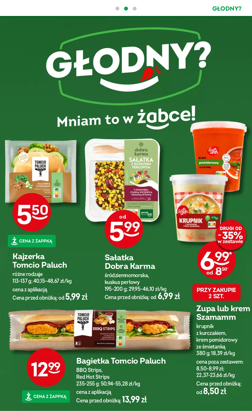 Gazetka promocyjna Żabka - ważna 15.01 do 28.01.2025 - strona 9 - produkty: Bagietka, Kajzerka, Krupnik, Kurczak, Kuskus, Sałat, Sałatka, Zupa