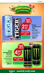 Gazetka promocyjna Żabka - Gazetka - ważna od 28.01 do 28.01.2025 - strona 28 - produkty: Napój energetyczny, Napoje, Tiger, Napój