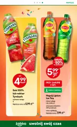 Gazetka promocyjna Żabka - Gazetka - ważna od 28.01 do 28.01.2025 - strona 31 - produkty: Sok, Ice tea, Napoje, Lipton, Tymbark, Napój, Nektar