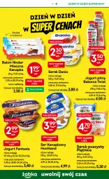 Gazetka promocyjna Żabka - Gazetka - ważna od 28.01 do 28.01.2025 - strona 39 - produkty: Serek puszysty, Ser, Piątnica, Jogurt, Serek, Bakoma, Hochland, Baton, Fanta, Danio, Mleczna kanapka, Jogurt pitny, Kinder, Fa