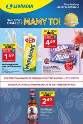 Gazetka promocyjna Lewiatan - Gazetka ogólnopolska - Gazetka - ważna od 30.09 do 30.09.2026 - strona 1 - produkty: Piwa, Pled, Gra, Mlekovita, Vita C, Czekolada, Oreo, Milka, Mleko