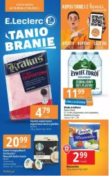 Gazetka promocyjna E Leclerc - Gazetka - ważna od 27.08 do 27.08.2023 - strona 1 - produkty: Por, Mus, Sony, Kawa, LANA, Szynka, Woda
