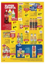 Gazetka promocyjna Carrefour - Gazetka - ważna od 20.01 do 20.01.2024 - strona 10 - produkty: Sok, Mus, Fortuna, Sok jabłkowy, Tymbark, Napój, Hortex