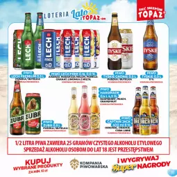 Gazetka promocyjna Topaz - Gazetka - Gazetka - ważna od 05.09 do 05.09.2021 - strona 31 - produkty: Piwo, Gin, Gra, Granat, Ananas, Pomelo, Limonka, Melon, Captain Jack