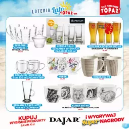 Gazetka promocyjna Topaz - Gazetka - Gazetka - ważna od 05.09 do 05.09.2021 - strona 41 - produkty: Piwa, Sok, Lion, Tiger, Szklanka, Kubek, Lanki