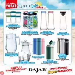 Gazetka promocyjna Topaz - Gazetka - Gazetka - ważna od 05.09 do 05.09.2021 - strona 42 - produkty: Top, Gry, Dzbanek, Szklanka, Kubek, Pokrywa