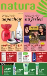 Gazetka promocyjna Drogerie Natura - Gazetka Drogerie Natura - Gazetka - ważna od 30.10 do 30.10.2023 - strona 1 - produkty: Woda perfumowana, Pupa, Makijaż, Long 4 Lashes, Ser, Rum, Calvin Klein, Perfum, Pasta do zębów, KOBO, Tusz, Wella, Serum, Perła, Woda toaletowa, Syoss, Woda, Oleo, Nivea, Farba do włosów, Fa