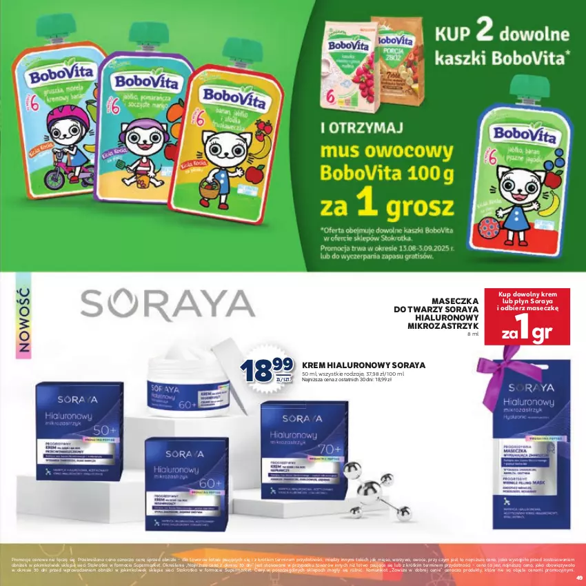 Gazetka promocyjna Stokrotka - Katalog Witaj Szkoło! - ważna 13.08 do 01.09.2025 - strona 49 - produkty: Mięso, Owoce, Warzywa