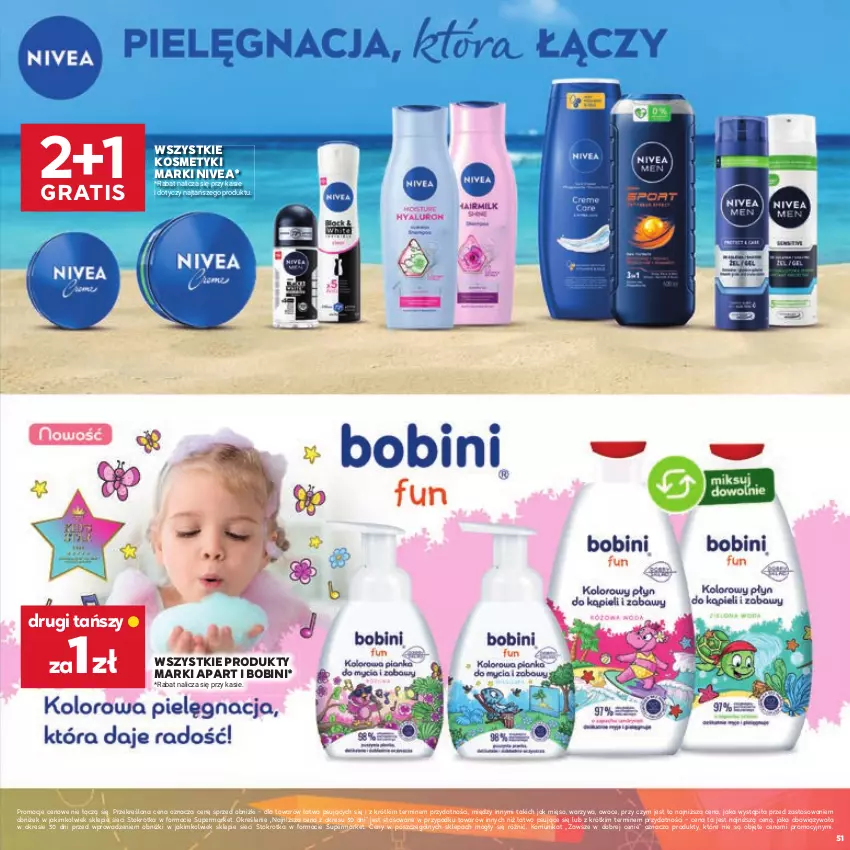 Gazetka promocyjna Stokrotka - Katalog Witaj Szkoło! - ważna 13.08 do 01.09.2025 - strona 51 - produkty: Gra, Mięso, Nivea, Owoce, Warzywa