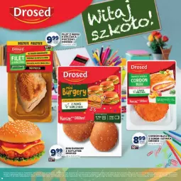 Gazetka promocyjna Stokrotka - Katalog Witaj Szkoło! - Gazetka - ważna od 01.09 do 01.09.2025 - strona 38 - produkty: Piec, Kurczak, Warzywa, Ser, Filet z piersi kurczaka, Burger, Kotlet, Owoce, Mięso, Cordon Bleu