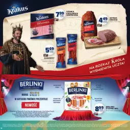 Gazetka promocyjna Stokrotka - Katalog Witaj Szkoło! - Gazetka - ważna od 01.09 do 01.09.2025 - strona 46 - produkty: Szynka Królewska, Krakus, Warzywa, Szynka, Owoce, Kabanos, Berlinki, Mięso