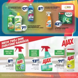 Gazetka promocyjna Stokrotka - Katalog Witaj Szkoło! - Gazetka - ważna od 01.09 do 01.09.2025 - strona 53 - produkty: Ludwik, Warzywa, Ajax, Tablet, Płyn nabłyszczający, Płyn do mycia paneli, Mars, Owoce, Płyn do mycia, Mydło, Mięso