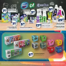 Gazetka promocyjna Stokrotka - Katalog Witaj Szkoło! - Gazetka - ważna od 01.09 do 01.09.2025 - strona 55 - produkty: Domestos, Warzywa, Gra, Cif, Coccolino, Mleczko, Chusteczki, Kostka do wc, Owoce, Kapsułki do prania, Mięso