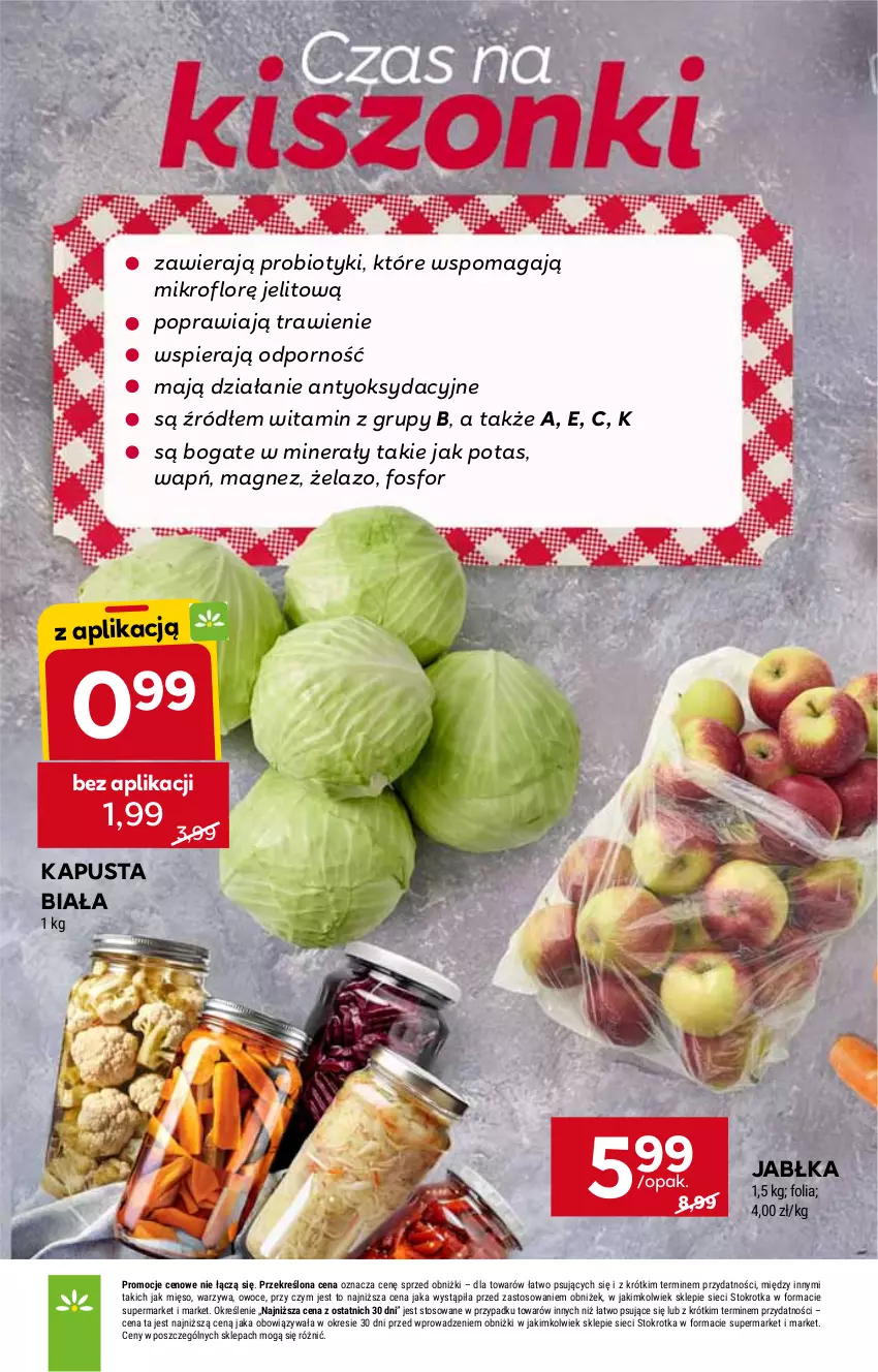 Gazetka promocyjna Stokrotka - Market - ważna 02.10 do 08.10.2025 - strona 10 - produkty: Jabłka, Magnez, Mięso, Owoce, Por, Probiotyk, Warzywa