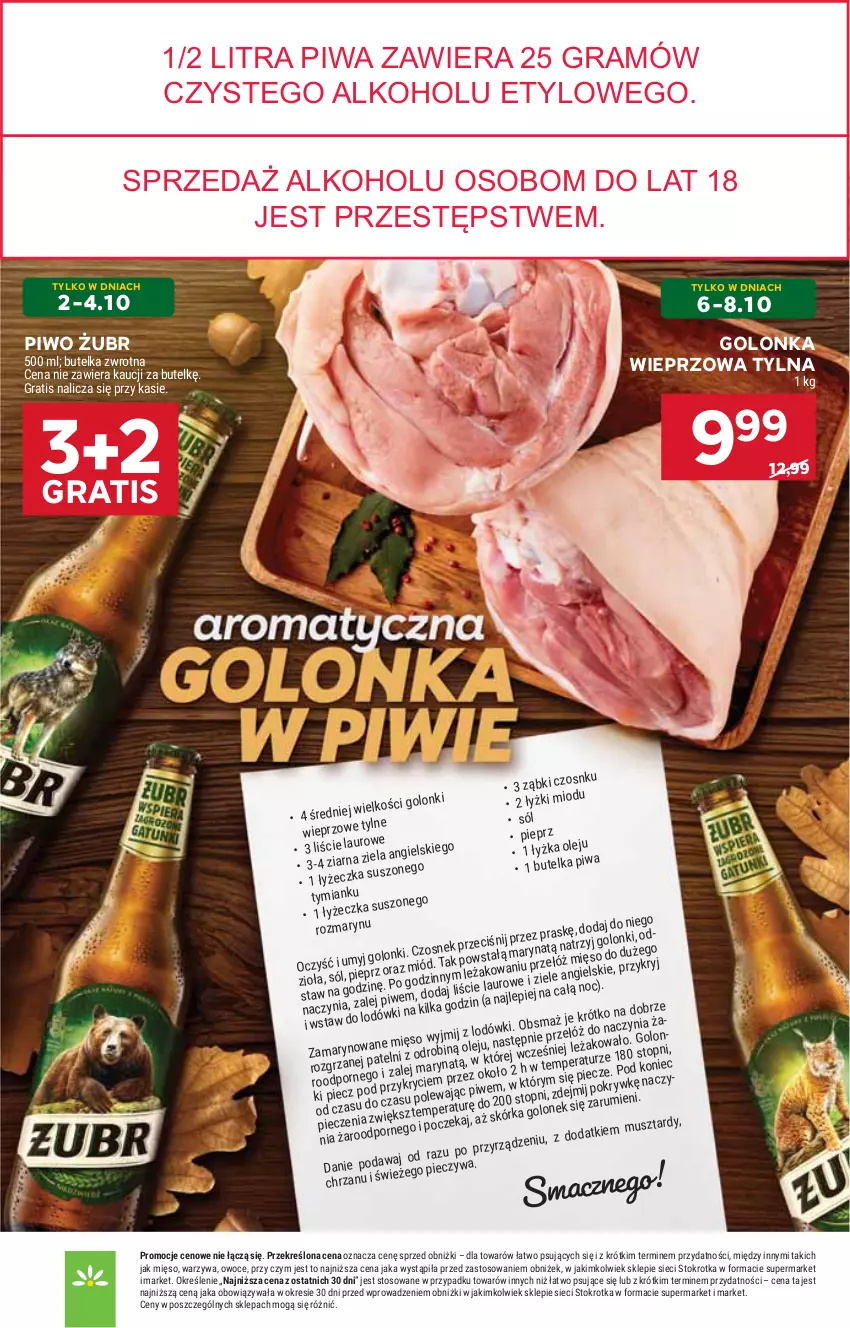 Gazetka promocyjna Stokrotka - Market - ważna 02.10 do 08.10.2025 - strona 26 - produkty: Golonka wieprzowa, Gra, HP, Piwo, SVR