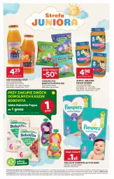 Gazetka promocyjna Stokrotka - Market - Gazetka - ważna od 08.10 do 08.10.2025 - strona 30 - produkty: Warzywa, Ser, Gerber, Pampers, Pieluchy, BoboVita, Owoce, Deser, Mięso, Nektar