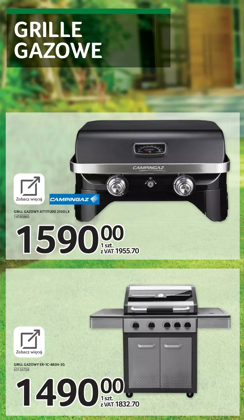 Gazetka promocyjna Selgros - E-katalog grill & wypoczynek - ważna 08.03 do 04.08.2021 - strona 39 - produkty: Grill, Grill gazowy