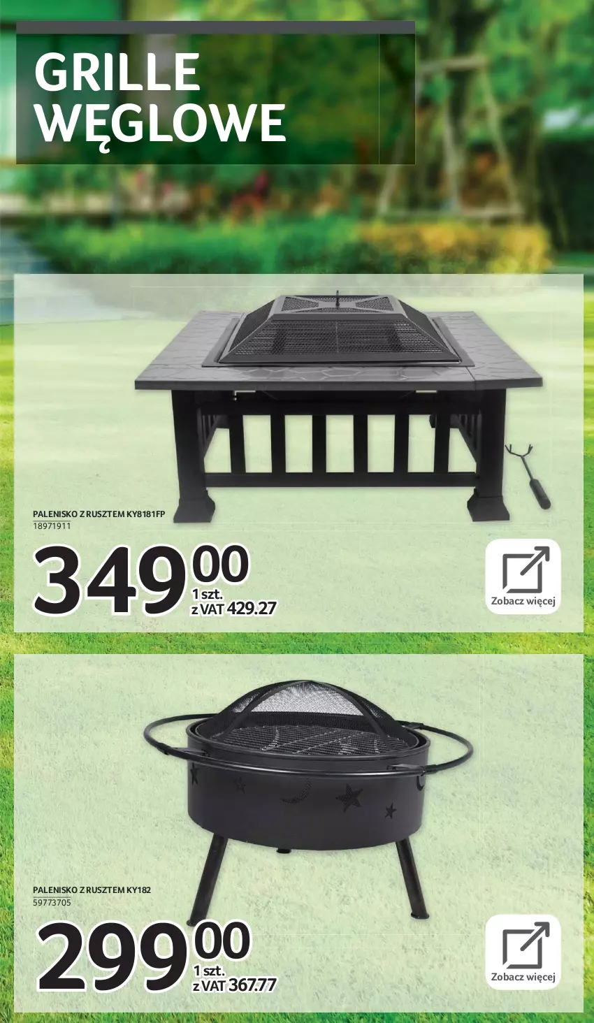 Gazetka promocyjna Selgros - E-katalog grill & wypoczynek - ważna 08.03 do 04.08.2021 - strona 51 - produkty: Grill, Palenisko