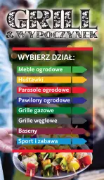 Gazetka promocyjna Selgros - E-katalog grill & wypoczynek - Gazetka - ważna od 04.08 do 04.08.2021 - strona 2 - produkty: Por, Parasol, Sport, Grill, Meble
