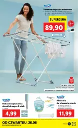 Gazetka promocyjna Lidl - GAZETKA - Gazetka - ważna od 29.08 do 29.08.2021 - strona 33 - produkty: Por, Inka, Kosz, Tran, Sport, Suszarka, Suszarka na pranie