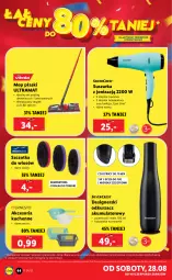 Gazetka promocyjna Lidl - GAZETKA - Gazetka - ważna od 29.08 do 29.08.2021 - strona 44 - produkty: Teleskop, Odkurzacz, Top, Mop, Gra, Rama, Szczotka, Szczotka do włosów, Warka, Suszarka, Akumulator