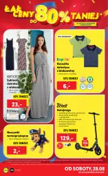 Gazetka promocyjna Lidl - GAZETKA - Gazetka - ważna od 29.08 do 29.08.2021 - strona 48 - produkty: Sok, Mop, Gra, Rama, Kosz, Koszulka, Dzieci, Hulajnoga, Sukienka, Control