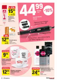 Gazetka promocyjna Intermarche - Gazetka - ważna od 08.03 do 08.03.2021 - strona 7 - produkty: Krem do twarzy, Gra, Dezodorant, Lokówka, Szczotka, Szczotka do włosów, Adidas, Filiżanka, Szampon, Syoss, Kubek, Odżywka, Lirene