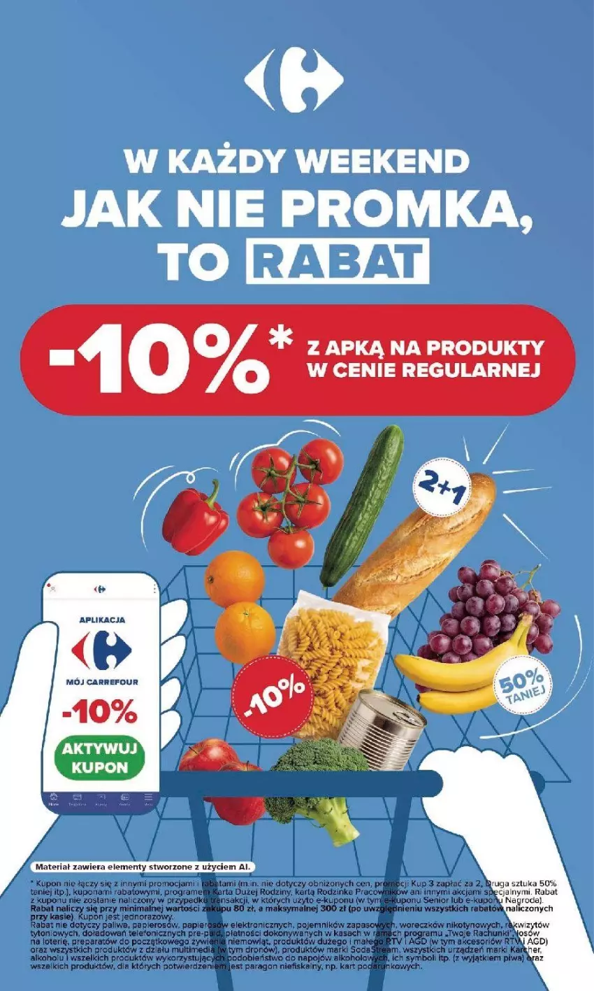 Gazetka promocyjna Carrefour - Gazetka Carrefour, Market w SUMIE najlepszy, od poniedziałku - ważna 10.08 do 14.08.2026 - strona 53 - produkty: Gra, Papier, Piwa, Pojemnik, Por, Telefon