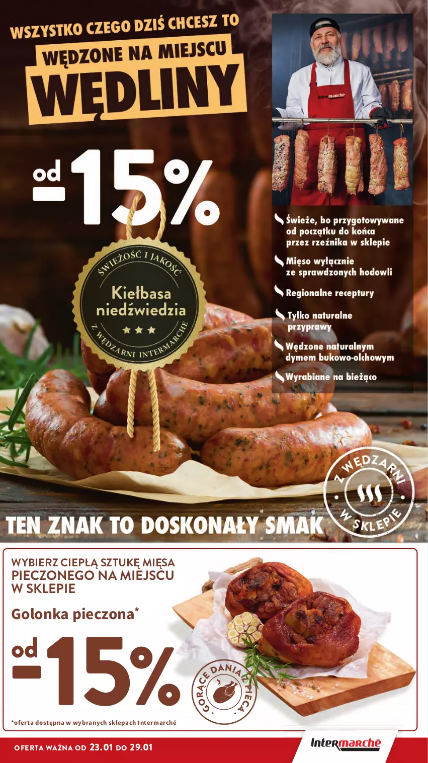 Gazetka promocyjna Intermarche - Gazetka promocyjna - ważna 23.01 do 29.01.2025 - strona 11 - produkty: Golonka pieczona, Piec