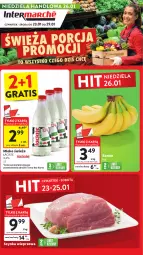 Gazetka promocyjna Intermarche - Gazetka promocyjna - Gazetka - ważna od 29.01 do 29.01.2025 - strona 1 - produkty: Gra, Szynka wieprzowa, Szynka, Mleko