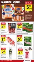Gazetka promocyjna Intermarche - Gazetka promocyjna - Gazetka - ważna od 29.01 do 29.01.2025 - strona 13 - produkty: Kurczak, Salami, Drobimex, Bell, Parówki, Pasztet, Szynka, Tarczyński, Boczek, Danio, Kabanos