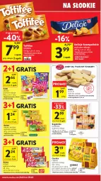 Gazetka promocyjna Intermarche - Gazetka promocyjna - Gazetka - ważna od 29.01 do 29.01.2025 - strona 22 - produkty: Ciastka, Gin, Gra, Ba!, Wafle, Delicje, Baton, Bakalland