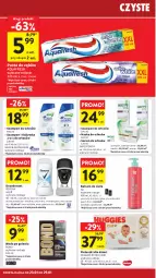 Gazetka promocyjna Intermarche - Gazetka promocyjna - Gazetka - ważna od 29.01 do 29.01.2025 - strona 30 - produkty: Ser, Rum, Pur, Rexona, Aquafresh, Dezodorant, Balsam do ciała, Pasta do zębów, Woda po goleniu, Maska do włosów, Serum, Huggies, Szampon, Dzieci, Serum do włosów, Odżywka, Woda, Maska