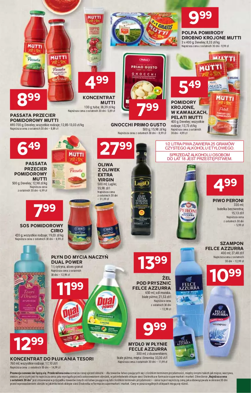 Gazetka promocyjna Stokrotka - Supermarket - ważna 14.11 do 20.11.2024 - strona 19 - produkty: Do mycia naczyń, Gin, Gnocchi, Gra, Granat, HP, Kawa, Mydło, Mydło w płynie, Oliwa, Oliwa z oliwek, Piwa, Piwo, Płyn do mycia, Płyn do mycia naczyń, Pomidory, Pomidory krojone, Sos, Sos pomidorowy, Szampon