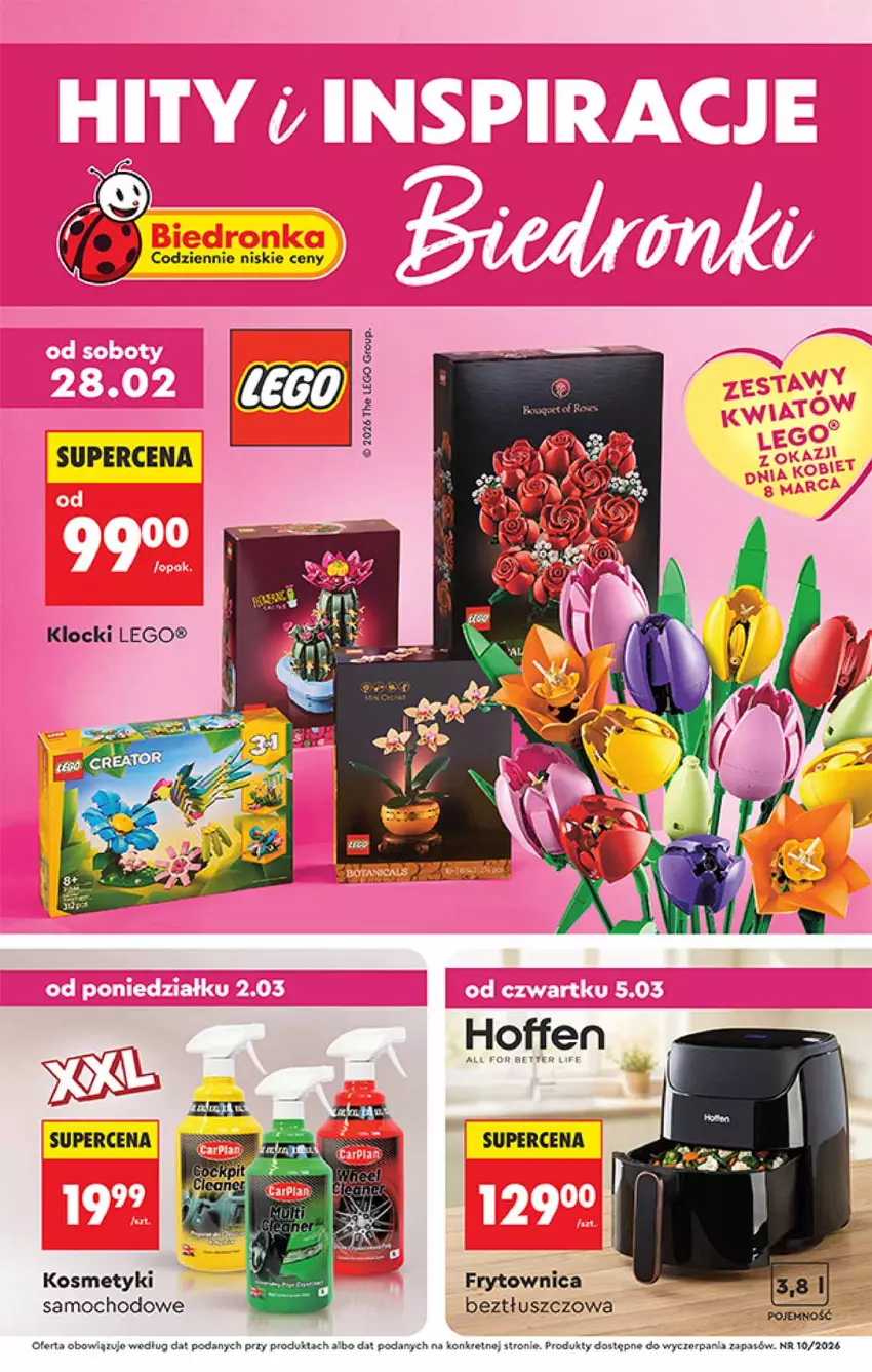 Gazetka promocyjna Biedronka - Okazje Tygodnia - ważna 28.02 do 14.03.2026 - strona 1 - produkty: Kret, LEGO