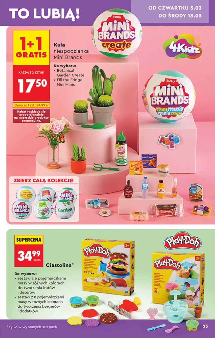 Gazetka promocyjna Biedronka - Okazje Tygodnia - ważna 28.02 do 14.03.2026 - strona 23 - produkty: Burger, Deser, Por, Ser